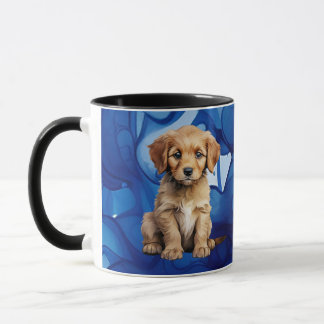 Kreative Welpenliebhaber Mug Tasse