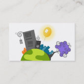 Kreative Welt Visitenkarte (Rückseite)