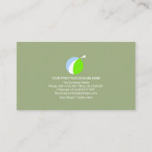 Kreative Windung Road Map Logistic Art Icons Visitenkarte (Rückseite)