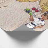 Kreative Zauberzeit mit Freunden Geschenkpapier (Ecke)