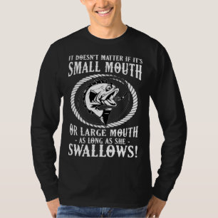 Kreativer Angler Lucky Fishing Fischangeln T-Shirt