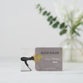 Kreativer blumiger terminkarte (Stehend Vorderseite)