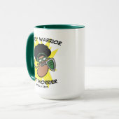 Kreativer Cartoon Kidney Warrior Hero Tasse (Vorderseite Links)