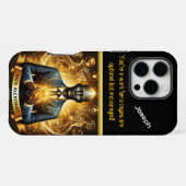 Kreativer Data Scientist bei der Arbeit iPhone Hülle (Rückseite (Horizontal))