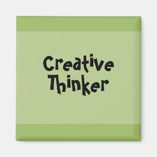 Kreativer Denker Magnet