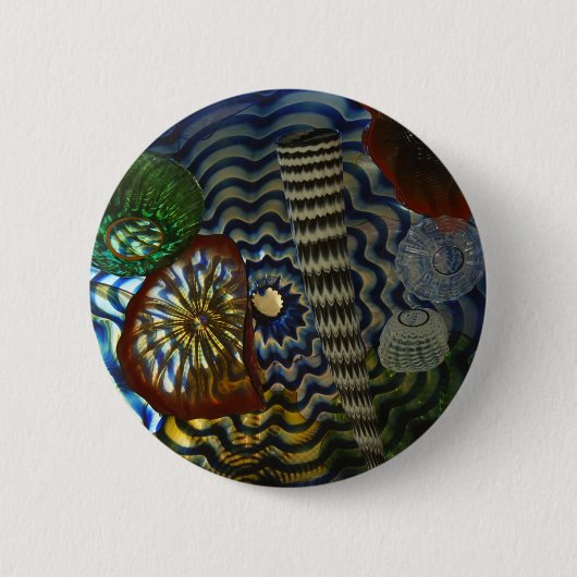 Kreativer Glasschlag Button (Vorderseite)