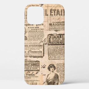 Kreativer Hintergrund im Vintage-Stil. Papierstruk Case-Mate iPhone Hülle