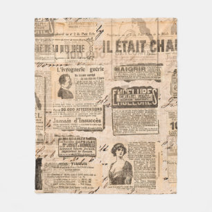 Kreativer Hintergrund im Vintage-Stil. Papierstruk Fleecedecke