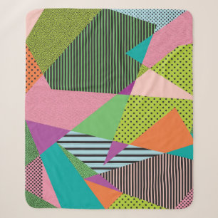 Kreativer Memphis-Rahmen Moderne Gestaltung Sherpadecke