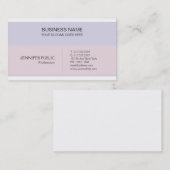 Kreativer Minimalistischer moderner eleganter Visitenkarte (Vorne/Hinten)