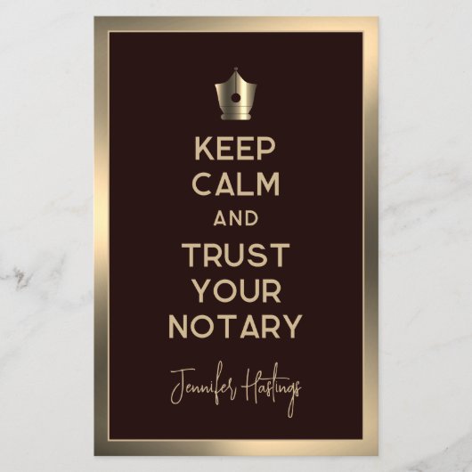 Kreativer Notar öffentlicher Flyer (Vorne)