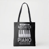 Kreativer Pianist Witty Piano Musiker Musik Lover Tasche (Vorderseite)