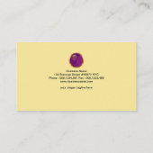 Kreativer Puzzle-Detektiv Visitenkarte (Rückseite)