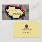 Kreativer Puzzle-Detektiv Visitenkarte (Vorne/Hinten)