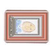 Kreativer Rahmen und Matte für Ihr Meisterwerk Magnet (Horizontal)