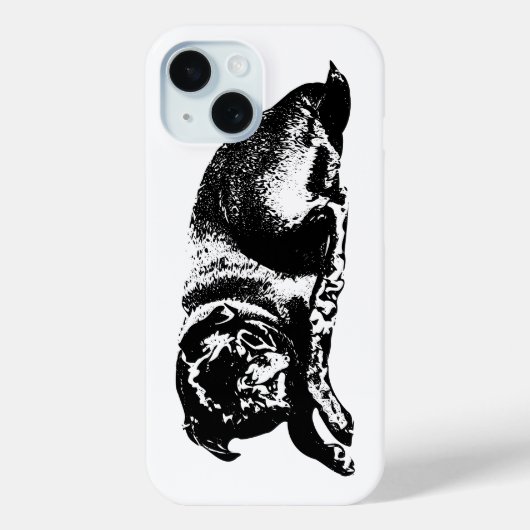 Kreativer Schild, eleganter Schutz Case-Mate iPhone Hülle (Rückseite)