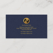 Kreativer sich hin- und herbewegender visitenkarte (Rückseite)