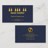 Kreativer sich hin- und herbewegender visitenkarte (Vorne/Hinten)