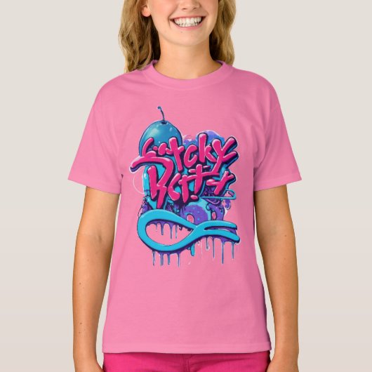 Kreativer Text mit Bilddesign für T - Shirt (Vorderseite)