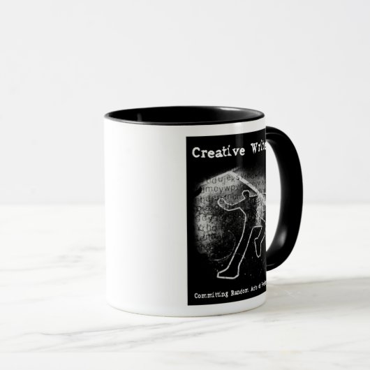 Kreativer Verfasser Tasse (VorderseiteRechts)