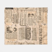 Kreativer Vintager Hintergrund. Papierstruktur.  Fleecedecke (Vorderseite (Horizontal))