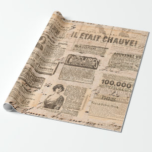 Kreativer Vintager Hintergrund. Papierstruktur. Geschenkpapier