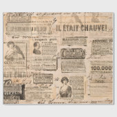 Kreativer Vintager Hintergrund. Papierstruktur.  Geschenkpapier (Flach)