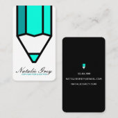 Kreativer Visitenkarte (Vorne/Hinten)