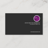 Kreativer weißer Winkel-Versorgungskette-Manager Visitenkarte (Rückseite)