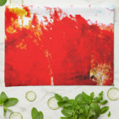 Kreatives Abstraktes Kunstwerk Geschirrtuch (Gefaltet)