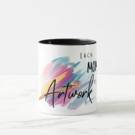 Kreatives Achtsamkeits-Kunst-Geschenk für Ihn Sie Tasse