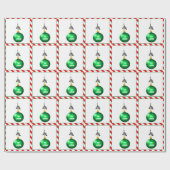 Kreatives Angel-Weihnachtsgeschenk Geschenkpapier (Flach)