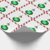 Kreatives Angel-Weihnachtsgeschenk Geschenkpapier (Ecke)