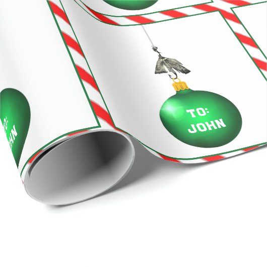 Kreatives Angel-Weihnachtsgeschenk Geschenkpapier (Rolleneckpunkt)