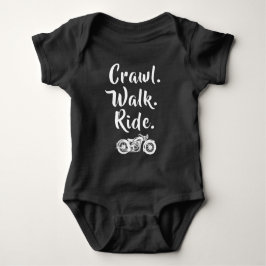 Kreatives Babymotorrad Onsie Baby Strampler