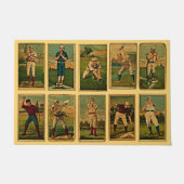 Kreatives Baseball Fußmatte (Vorderseite)