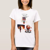 Kreatives Basketballdesign - Player, Shoe T-Shirt (Vorderseite)