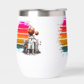 Kreatives Basketballdesign - Spieler, Schuhe und B (Links)