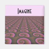 Kreatives Denken Motivierend Design Magnet (Vorne)