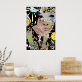 Kreatives Denken Poster (Küche)