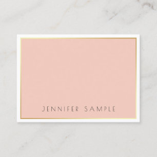 Kreatives Design Elegante Einfache Berufliche Mode Visitenkarte