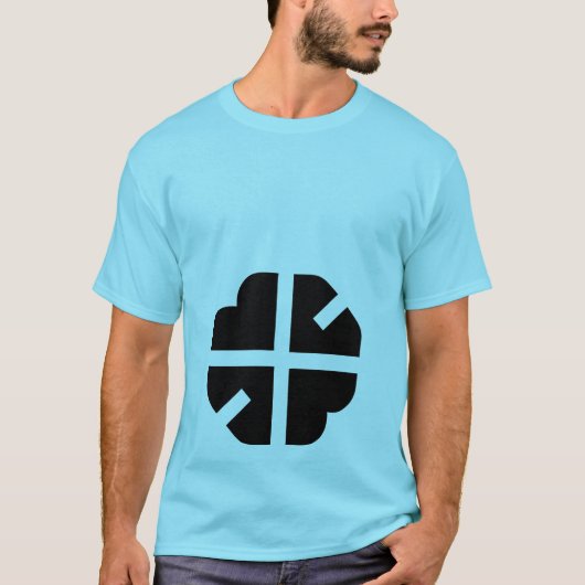 Kreatives Design t'Shirt mit einfachem Zeichen T-Shirt (Vorderseite)