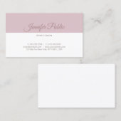 Kreatives Einfaches Design Beruflich Schlicht mode Visitenkarte (Vorne/Hinten)