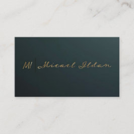 Kreatives, einzigartiges Design der Visitenkarte