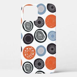 Kreatives, farbenfrohes geometrisches Kreis-Muster Case-Mate iPhone Hülle