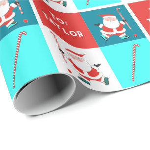 Kreatives Feldhockey-Geschenk für die Feiertage Geschenkpapier