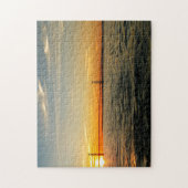 Kreatives Foto-Puzzle mit Sonnenuntergang Puzzle (Vertikal)