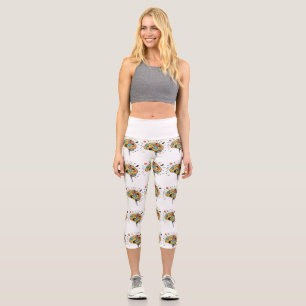 Kreatives Gehirn Abstrakte Geistige Gesundheit Ill Capri Leggings