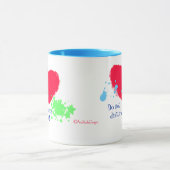 Kreatives Genie bei der Arbeit! Tasse (Zentrum)