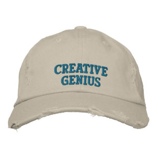 Kreatives Genie Bestickte Kappe